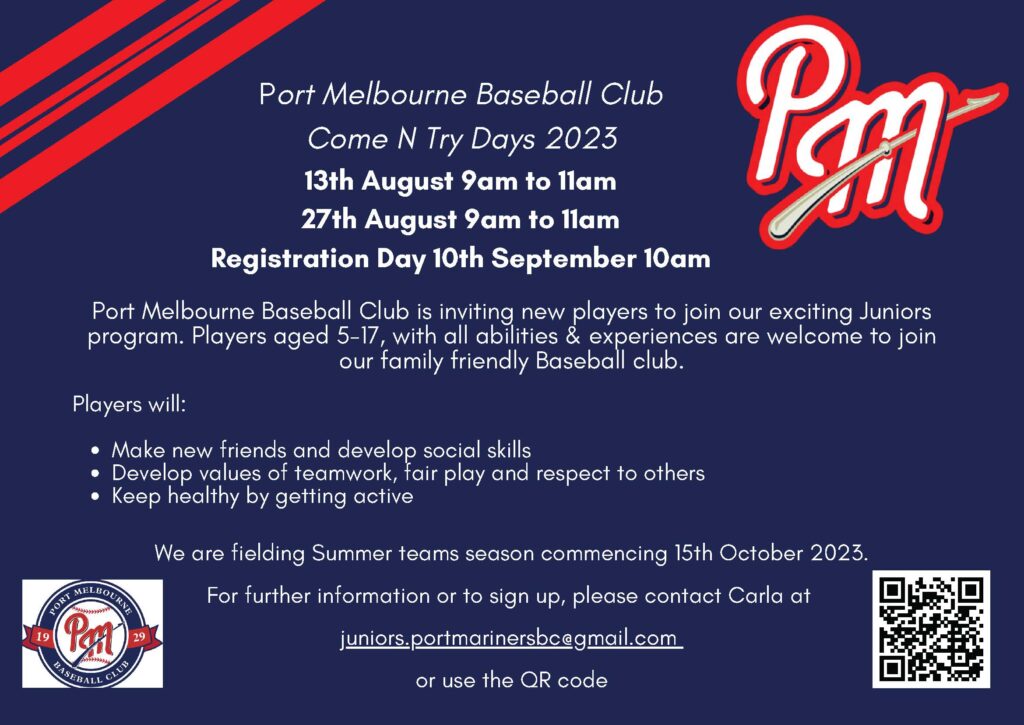 Club Ads Baseball Victoria Club Ads Baseball Victoria